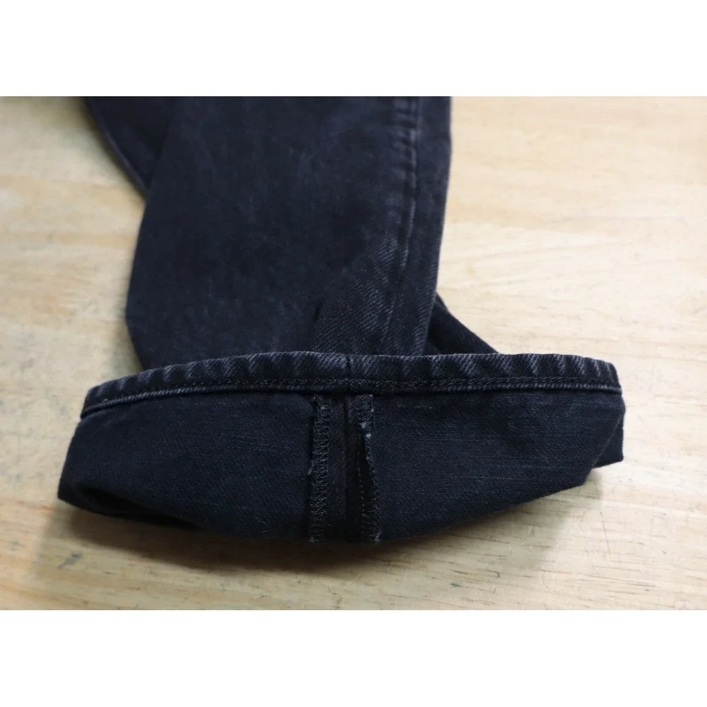 Mens G Star Denim Jeans Size 32X30 Triple A Italian Premium Black‎ Straight leg